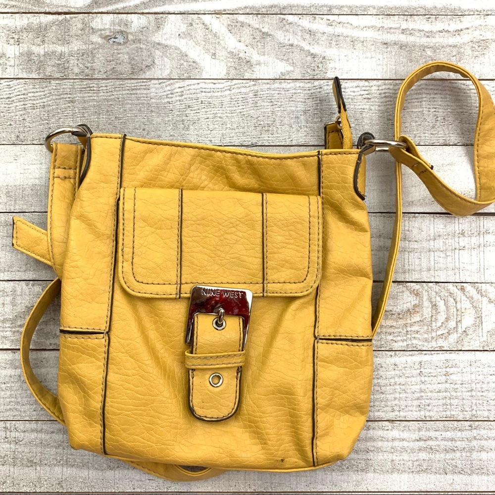 Nine West Mustard/Yellow Crossbody Purse